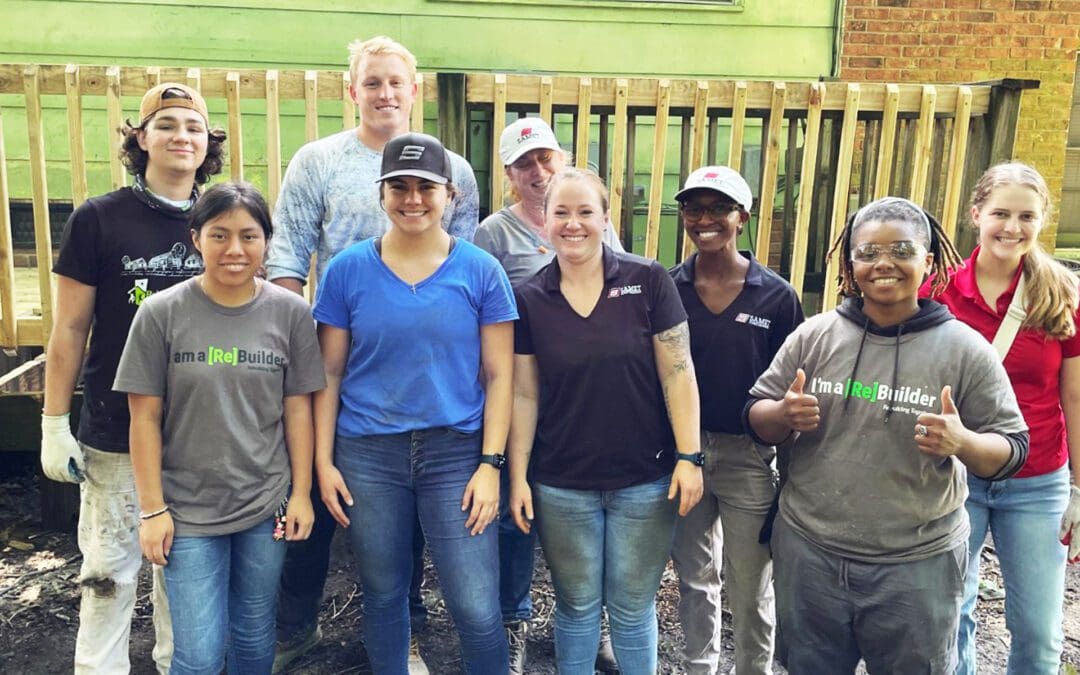 Samet makes home repairs with Rebuilding Together