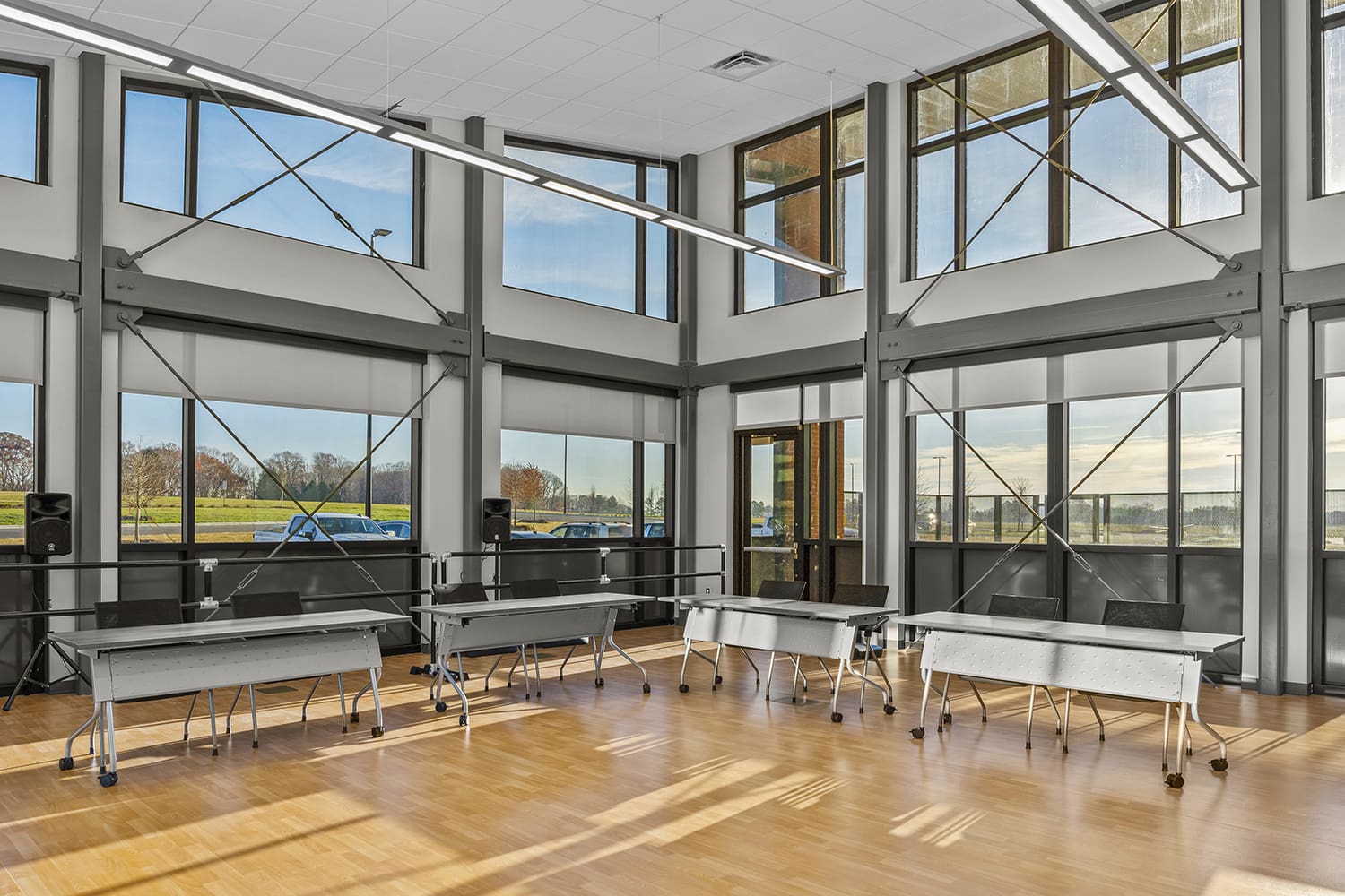 Samet Corporation team working on the Kernersville Recreation Room project, showcasing interior construction and design progress