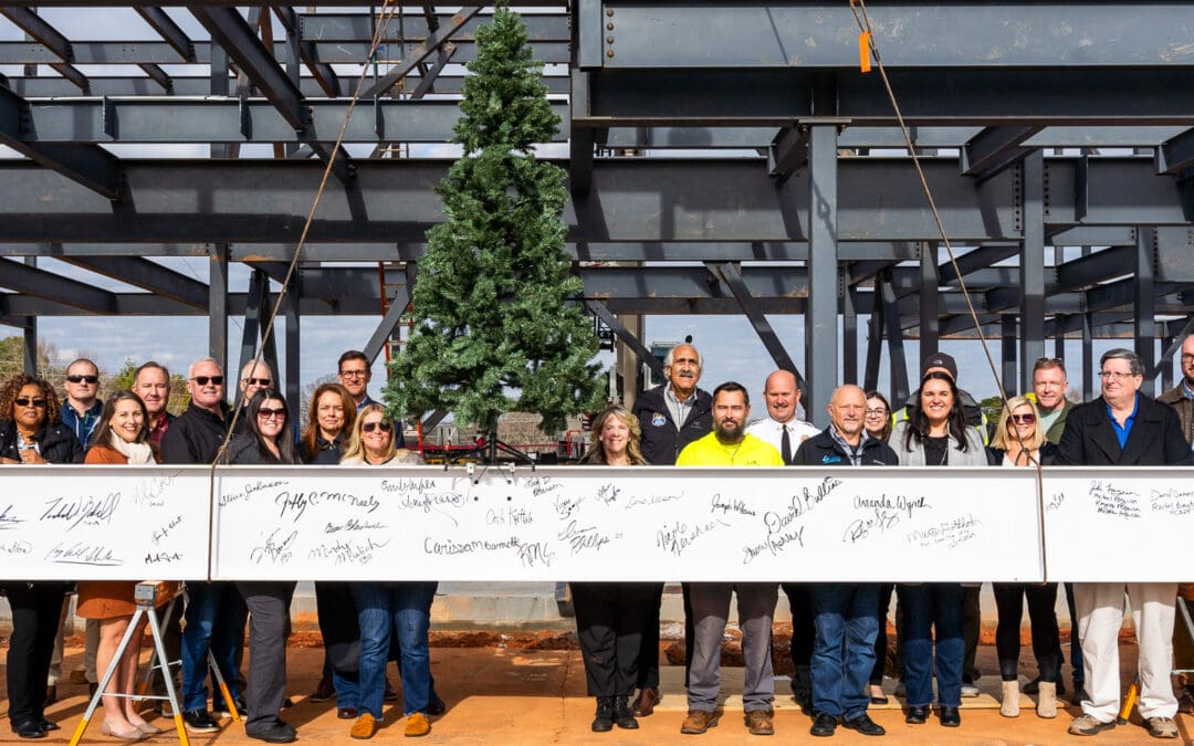 Statesville Airport Topping Out Ceremony
