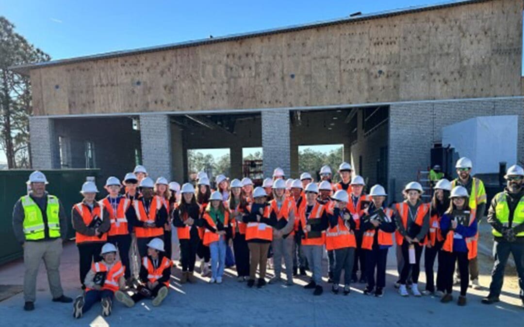 Building Futures: Riverlights Fire Station Team Inspires Holly Shelter Middle School Students