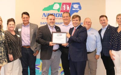Samet Wins NCDOL Golden Award!