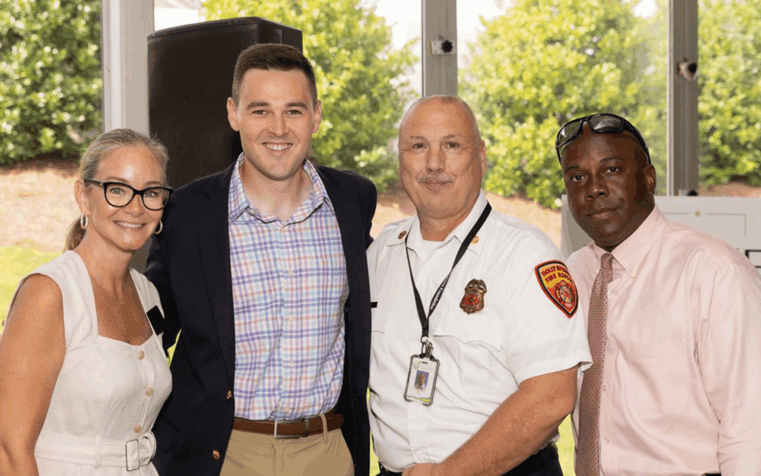 Samet Presents HSFD Community Impact Award