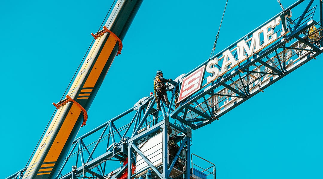 Project Falcon Crane Install