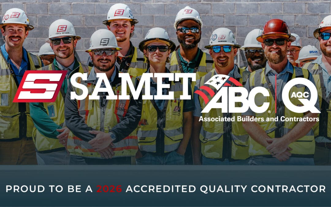 Samet is a 2026 Accredited Quality Contractor!